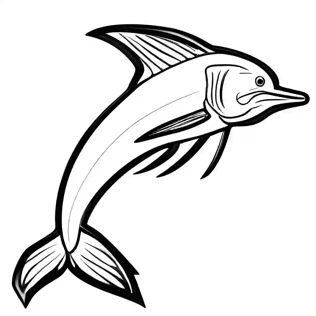 Marlin coloring pages